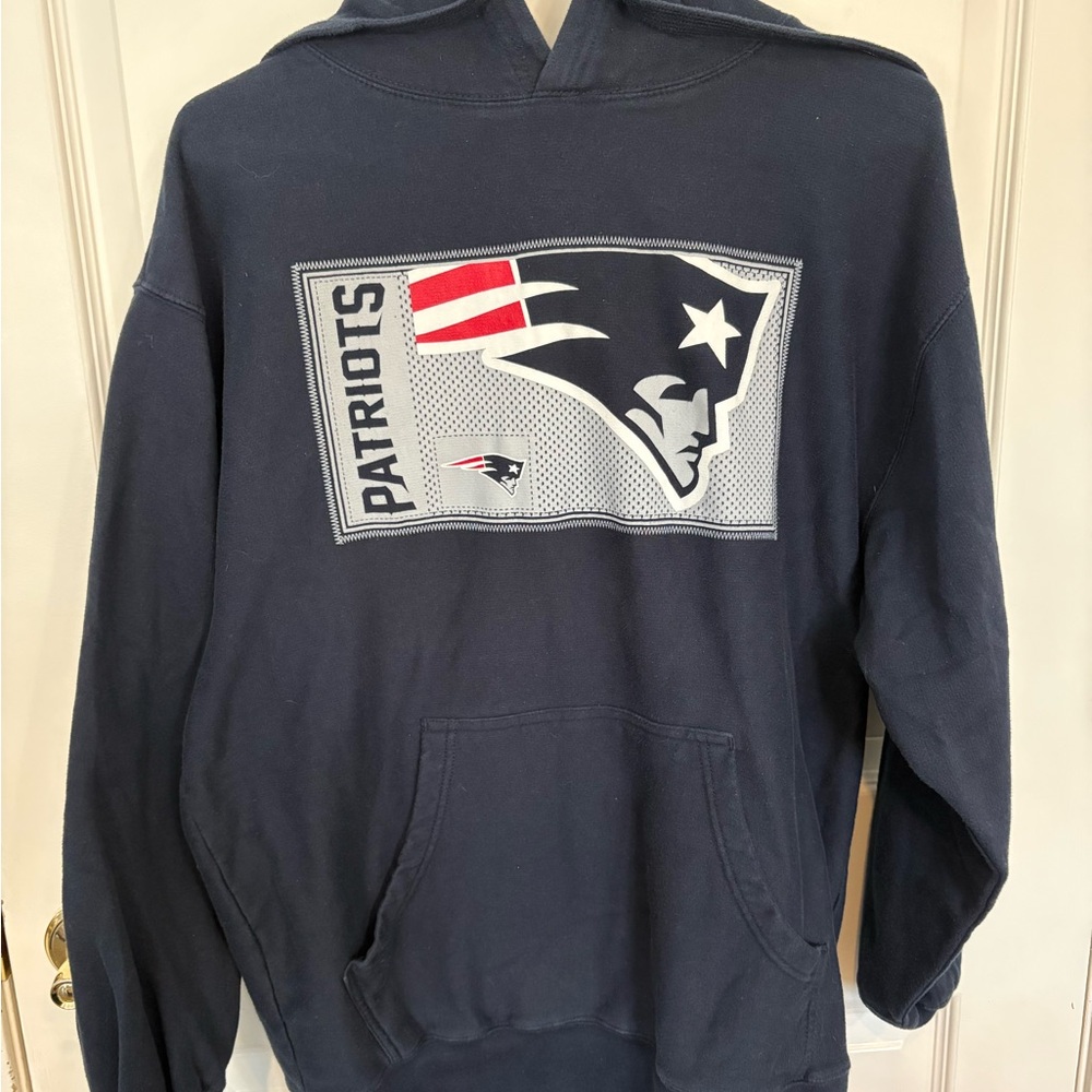 NFL New England Patriots Hoodie Large - Gently Used
